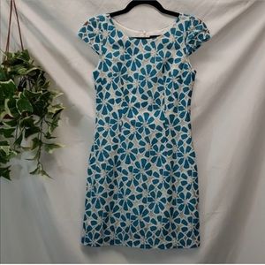 Blue Floral Dress